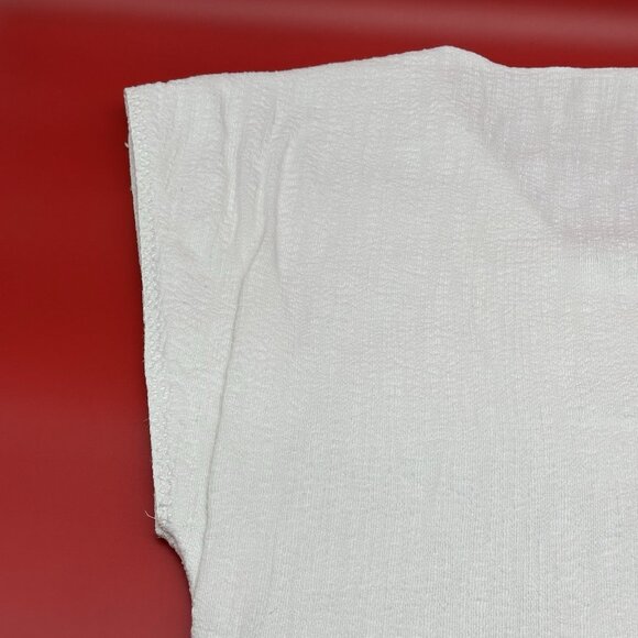 Mirth El Tule Caftan Women's Size Small Handmade Cotton Lined Fringe Mini Dress - Picture 11 of 12